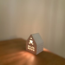 Dip Tasarım Ev Mumluk, Dekoratif Mumluk (Tealight )