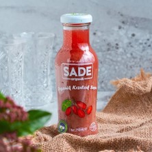 Sade Organik x 2 Şişe Kızılcık Suyu 250 ml