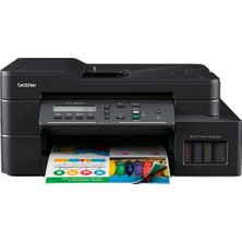 Brother DCP-T820DW Yazıcı-Tarayıcı-Fotokopi Wi-Fi Renkli Mürekkepli Tanklı Yazıcı +1 Siyah Mürekkep