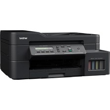 Brother DCP-T820DW Yazıcı-Tarayıcı-Fotokopi Wi-Fi Renkli Mürekkepli Tanklı Yazıcı +1 Siyah Mürekkep