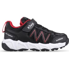 M.P. M.p 242-3331FT Filet Erkek Çocuk Sports Casual Ayakkabı Siyah - Kırmızı