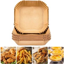 Gfc Life Store Pişirme Kağıdı, Fritöz Yağlı Kağıdı, Yanmaz Kağıt, Hava Fritözü Pişirme Kağıdı, Airfryer Kağıdı, Fritöz Pişirme Kağıdı, Yağsız Pişirme Kağıdı, Mutfak Pişirme KAĞIDI(50ADET)