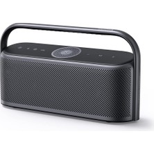 By Anker Motion X600 Hifi Bluetooth Hoparlör, 50W Stereo Ses, Kutup Grisi