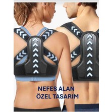 Ankaflex Premium Neopren Unisex Thermoform Sırt Düzleştirici Fitness Korse