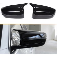 Auto GP Bmw G30 ayna kapağı piano black m5 model tırnaklı 2 parça 2017 / 2024