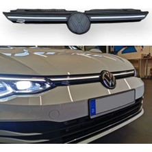 Auto GP Vw golf 8 R ön panjur ızgara ledli krom şerit 2020+