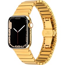 Techno Guru ​​​Watch 38MM Kordon Metal Gövdeli Çizilmelere Dayanıklı Ayarlanabilir Ölçülü KRD79