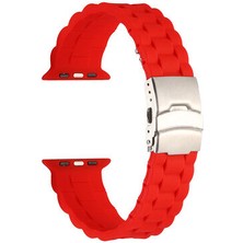 Techno Guru Watch 42MM Kordon Metal Tokalı Ayarlanabilir Yapılı Soft Silikon KRD72