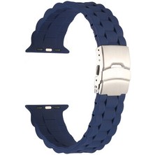 Techno Guru Watch 7 45MM Kordon Metal Tokalı Ayarlanabilir Yapılı Soft Silikon KRD72