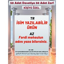 Dicle X Store Bekarlığa Veda Partisi Davetiyesi 100 Parça Premium 37