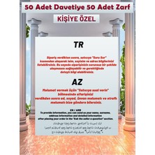 Dicle X Store Bekarlığa Veda Partisi Davetiyesi 100 Parça Premium 37