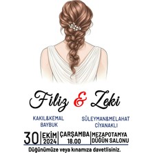 Dicle X Store Düğün Davetiyesi Kına Davetiyesi Kişiye Özel Davetiye Tasarımı #14