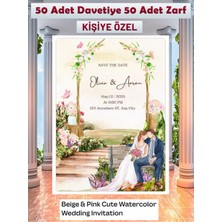 Dicle X Store Düğün Davetiyesi 100 Parça Premium 12
