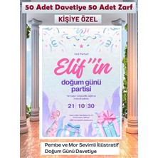 Dicle X Store 1 Yaş Partim Davetiyesi 100 Parça Premium 41
