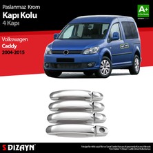 S-Dizayn Vw Caddy Krom Kapı Kolu 4 Kapı 2004-2015