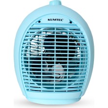 Kumtel Fanlı Isıtıcı 2000 W LX-6331 Mavi