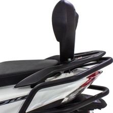 GP Kompozit Honda Dio 2021-2024 Uyumlu Sissy Bar Siyah