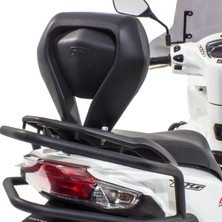 GP Kompozit Honda Dio 2021-2024 Uyumlu Sissy Bar Siyah