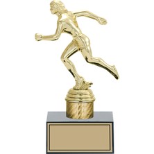 Odak Atletizm Kadın Figürlü Ödül Kupası-Okul Kupası - Hediye Kupa 21 cm FG001