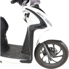 GP Kompozit Honda Dio 2021-2024 Uyumlu Bacak Koruma Siyah