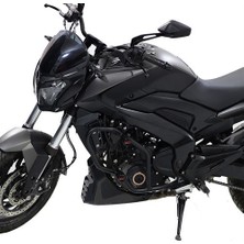 GP Kompozit Bajaj Dominar 250 / 400 2020-2024 Uyumlu Motor Koruma Demiri Siyah