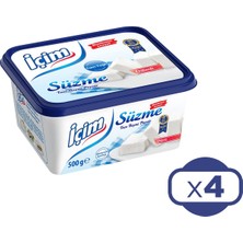 Içim Süzme Beyaz Peynir 500 gr x 4 Adet