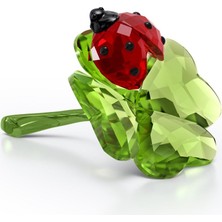 Swarovski 5666852 Swarovski Ev Dekorasyonu Idyllıa:ladybug And Clover