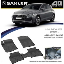 Sahler Hyundai İ20  2021+  4.5D Havuzlu Paspas Siyah