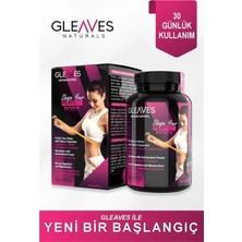 Gleaves Bitkisel Formüllü Detoks Kapsül / Biberiye, Mate, Chia, Yeşil Çay, Ekstrat – 30 Günlük