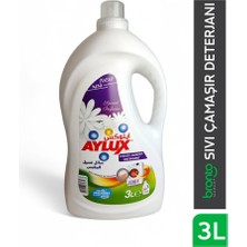 Aylux Aylux Çamaşır Detarjanı Sıvı Mor - Beyaz 3 Lt