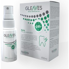 Gleaves Naturals Ağız Kokusu Önleyici Sprey, Alkolsüz Formülasyon 30 ml