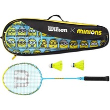 Wilson Çocuk Badminton Seti Minions 2.0 Jr Badminton Set 2 WR105710F2