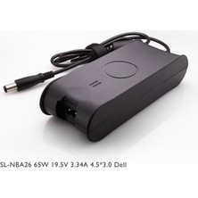 Bluesery Dell Inspiron P64G005 Adaptör 65W 19.5V 3.34A 4.5*3.0 D26