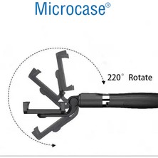 Microcase N09 Telefonlar Için Kablosuz Bluetooth Selfie Çubuğu 90 cm - AL4640