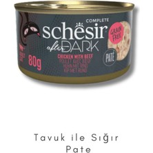 Schesir After Dark Pate Kedi Konservesi Karışık Paket 80 G x 4 Adet