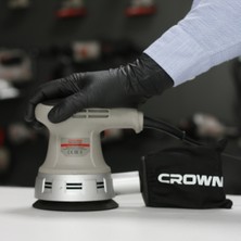 Crown Eksantrik Zımpara Makinası 125 mm CT13394 | Profesyonel Eksantrik Zımpara Makinesi 240 W