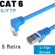 IRENIS 5 mt Cat6 S/ftp Dirsek Kablo