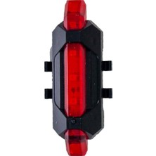 Microcase Motosiklet Scooter Bisiklet Su Geçirmez Arka Stop Lambası, Ikaz Işığı, Uyarı Işığı AL4687