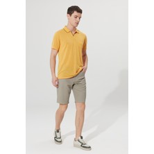 Altınyıldız Classics Slim Fit Dar Kesim 5 Cep Armürlü Şort