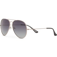 Despada Ds 2394 C3 Pilot Gümüş Unisex Güneş Gözlüğü