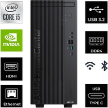 Asus D700ME  Intel Core I5-13500 8gb 1tb SSD Quadro T400 4gb Windows 11 Pro D700ME-5135000410-83