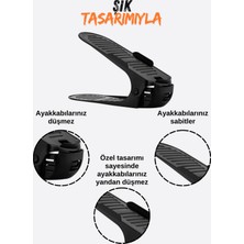 10'lu Ayakkabı Düzenleyici 4 Aşama Ayarlanabilen Kaydırmaz Dolap Içi Ayakkabı Düzenleyici Organizer