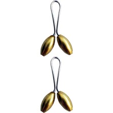 Toptanbulurum 2 Adet Tesettür Eşarp ve Şal Klipsi Sarı