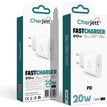 Charjett 3.0A 20 Watt Süper Hızlı Pd Giriş Şarj Adaptörü