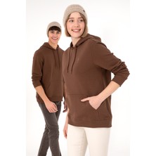U.S. Polo Assn. Erkek Kahverengi Basic Sweatshirt 50295167-VR029