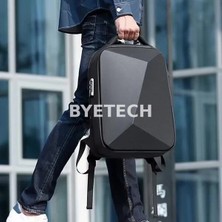 Byetech Eva Sert Kabuk, Anti Hırsızlık - Şifreli, Su Geçirmez, Iş ve Günlük Laptop Sırt Çantası