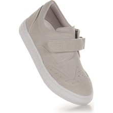 Kiko Kids Richie Cırtlı Ilk Adım Günlük Erkek Bebek Casual Ayakkabı Taş