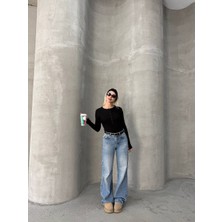 %100 Pamuk Düğmeli Body