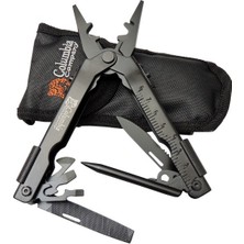 Evimdeyokyok Np 1020 A Siyah Imha Pensesi 17CM - Çok Amaçlı, Metal Gövde (Multitool), Kılıflı