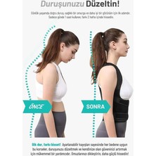 Arnee Kadın Erkek Dik Duruş Korsesi Dik Durmak Oturmak Yürümek İçin Kambur Kifozz Önleyici Sırt Korse